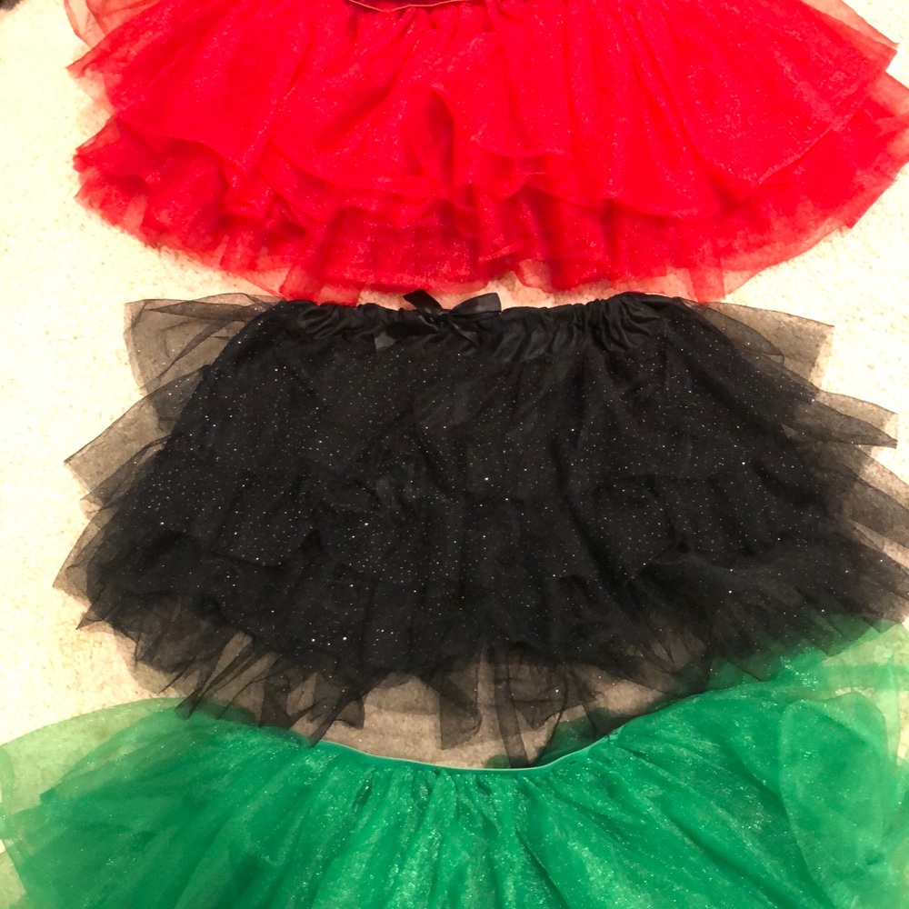 Set of three, worn once tutu’s :)